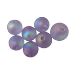 Matte Iridescent Mermaid Acrylic Round Beads 16mm 100pcs 5