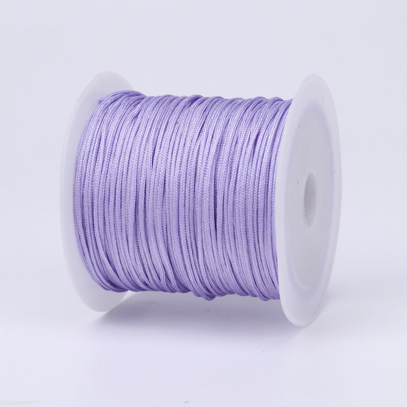 Nylon Thread 0.8mm Diameter 40m Colorful Jewelry Stringing Cord 11