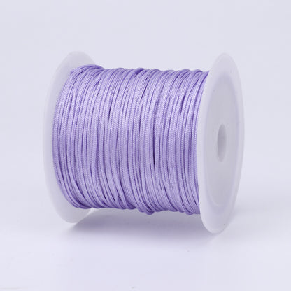 Nylon Thread 0.8mm Diameter 40m Colorful Jewelry Stringing Cord 11