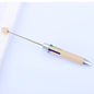 Beadable Pen Four Color Ballpoint Vibrant Barrel Bullet Tip 20