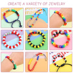 Acrylic Pony Beads 9mm Glossy 32 Colors 640pcs 3