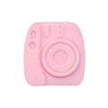 Silicone Focal Beads Camera Solid Color Embossed 20pcs 6