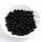 Solid Color Round Acrylic Beads 6mm Glossy Finish 600pcs 8