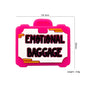 Silicone Focal Beads Luggage Compartment Emotional Baggage Label 20pcs 2