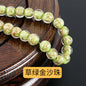 Lampwork Glass Beads Round 8-12mm Dyed Core Gold Foil 100pcs 7