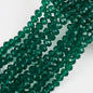 Transparent Faceted Glass Beads 10mm Colorful Mixed 136pcs 27