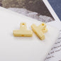 Painted Clip Acrylic Beads 20mm Baking Theme Colorful Glossy 100pcs 8