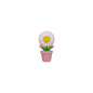 Silicone 3D Focal Beads Potted Daisy Holding Pot 20pcs 13