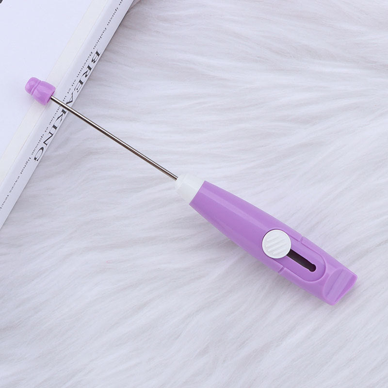 Beadable Retractable Parcel Opening Knife Slim Pastel Colors 11