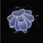 Multi Shaped Plastic Organizer Box PP Clear 1pc 12