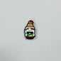 Silicone Focal Beads Cartoon Dwarf Holding Various Items 20pcs 19