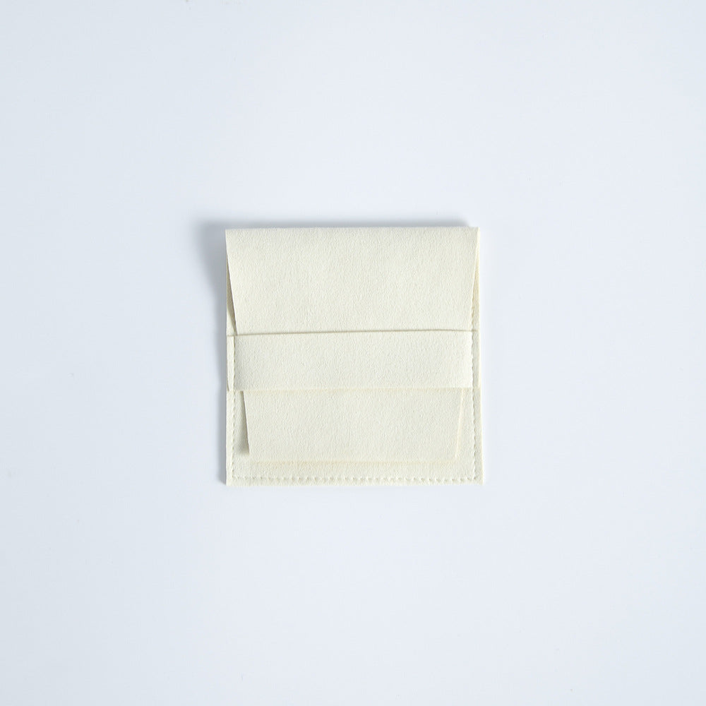 Microfiber Envelope Closure Strap Pouches 6.2/8cm Lavender 2pcs 9