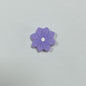 Silicone Focal Beads Flower Macaron Color Etched Petal Design 20pcs 10