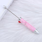 Beadable Pen Colorful Heart Accent 155mm Diameter 14mm Weight 11g 21