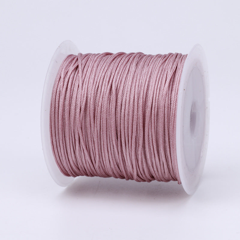 Nylon Thread 0.8mm Diameter 40m Colorful Jewelry Stringing Cord 33