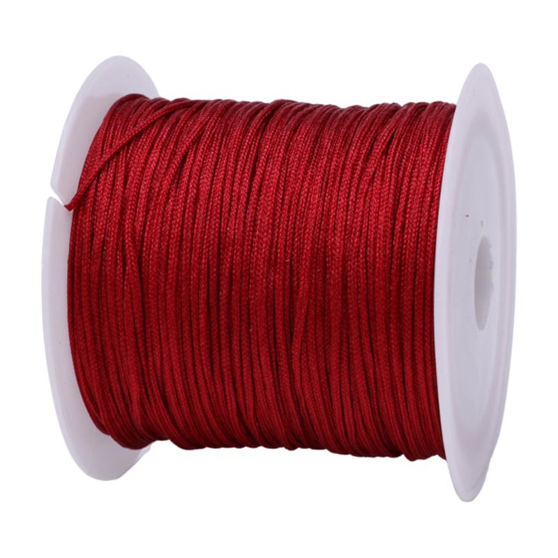 Nylon Thread 0.8mm Diameter 40m Colorful Jewelry Stringing Cord 4