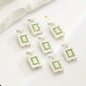 Perfume Bottle Rhinestone Beads 21x11mm Alloy Embeded 10pcs 3