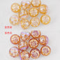 Colorful Crown Inside Round Resin Beads 16mm 10pcs 8