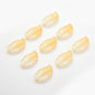 Czech Glass Beads Feather Leaf 17x28mm Gradual Color Change 20pcs 6