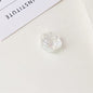 High Transparency UV Plating Cat Claw Acrylic Beads 18.5mm 100pcs 6