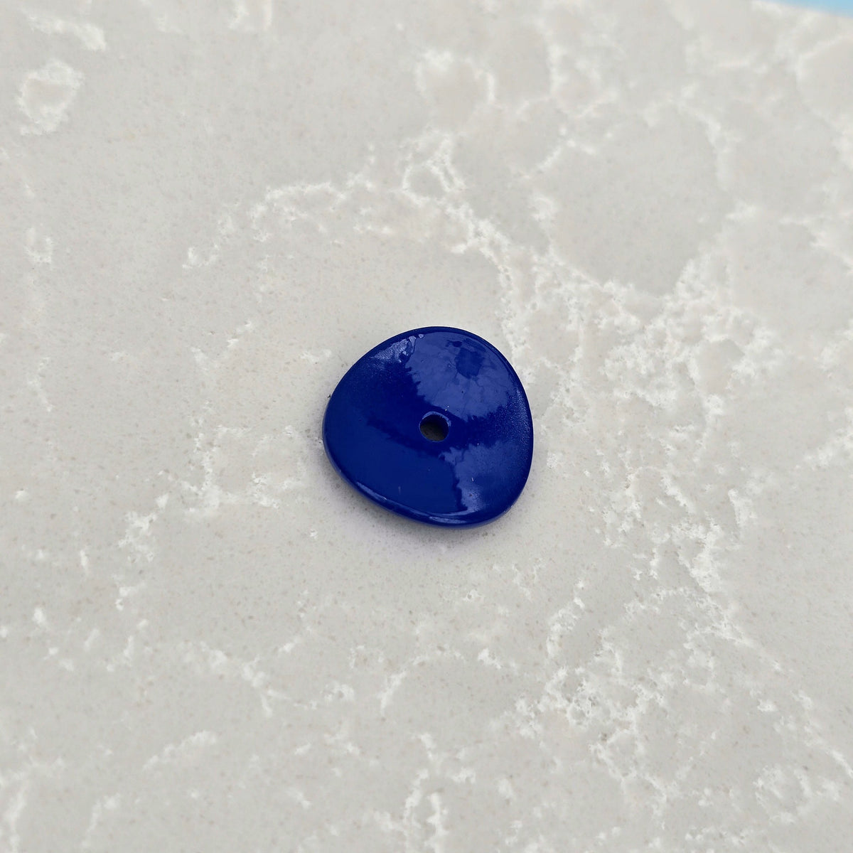 Acrylic Potato Chips Spacer Beads 14mm Baking Painted 20pcs 15