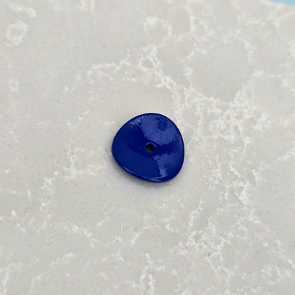 Acrylic Potato Chips Spacer Beads 14mm Baking Painted 20pcs 15