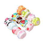 Hand Painted Cute Cake Series Acrylic Beads 18-23mm 10pcs 3
