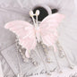 Butterfly Metal Beads 64mm Chunky Tassel Enamel Alloy 3pcs 15