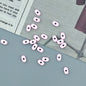 Alloy Peanut Spacer Beads 6mm Baking Painted 40pcs 13