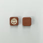 Painted Acrylic Beads 14mm Melad Color Pattern Enamel 100pcs 20