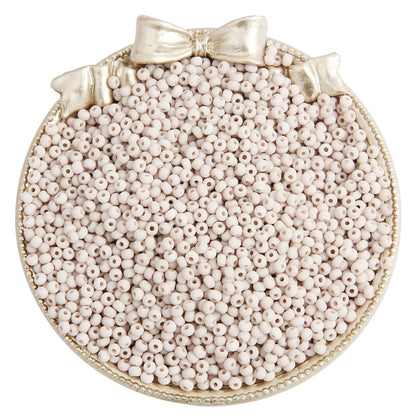 Frosted Seed Glass Beads 4mm Pastel Colors Matte Finish 320pcs 20