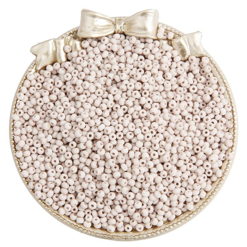 Frosted Seed Glass Beads 4mm Pastel Colors Matte Finish 320pcs 20