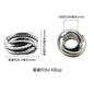 Vintage Metal Beard Beads Viking Nordic Pattern 5pcs 6