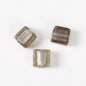 Vintage Transparent Lampwork Square Glass Beads 12mm 20pcs 8