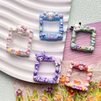 Bright Cute Sanrio Photo Frame Plastic Resin Bead Frames 10pcs 4