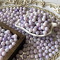 Crackle Round Glass Beads 10mm Imitation Porcelain Pastel Colors 120pcs 29