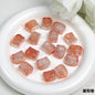 Spiral Pattern Bear Resin Beads 20mm Multicolor Translucent 10pcs 13