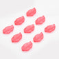 Czech Glass Beads Feather Leaf 17x28mm Gradual Color Change 20pcs 14