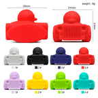 Silicone 3D Focal Beads Tank Duck Sitting in Tank 20pcs 3