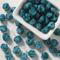 Lampwork Glass Beads Rose 12mm Gradient Color Handmade 10pcs 11