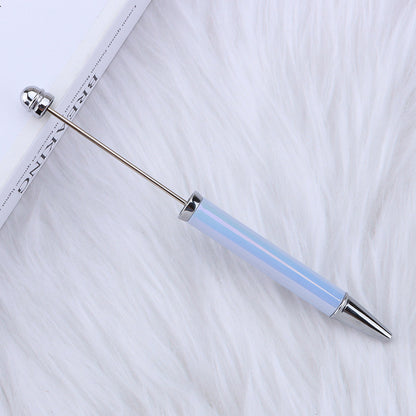 Beadable Pen UV Electroplating Rainbow Color Opal Shimmer 10pcs 11