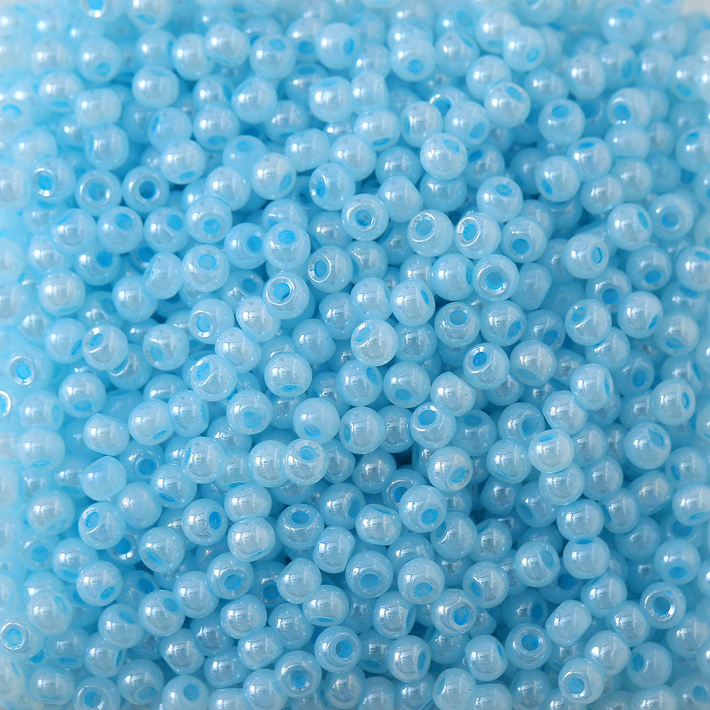 Czech Seed Glass Beads 4mm Glossy Pastel Colors 300pcs 16