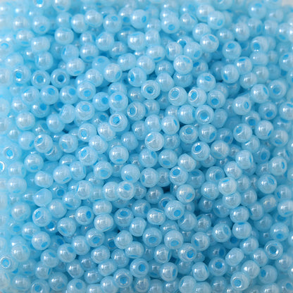 Czech Seed Glass Beads 4mm Glossy Pastel Colors 300pcs 16