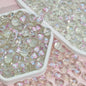 Transparent Round Glass Beads 10mm Cartoon Character Printing 100pcs 15