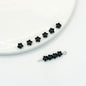 Star Metal Beads 5mm Baking Painted Colorful Finish 40pcs 19