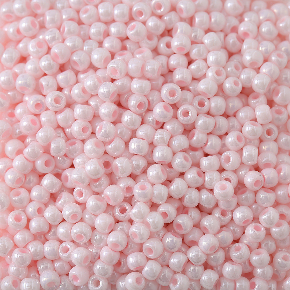 Czech Seed Glass Beads 4mm Glossy Pastel Colors 300pcs 18