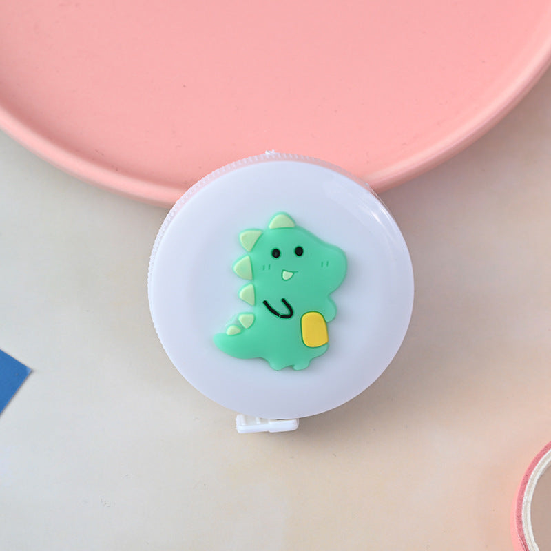 Retractable Plastic Measuring Tape Dual Metric Imperial Cute 2pcs 5cm 8