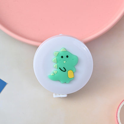 Retractable Plastic Measuring Tape Dual Metric Imperial Cute 2pcs 5cm 8