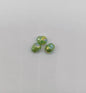 Plating Colorful Imitation Pearl Acrylic Beads 8mm 100pcs 10