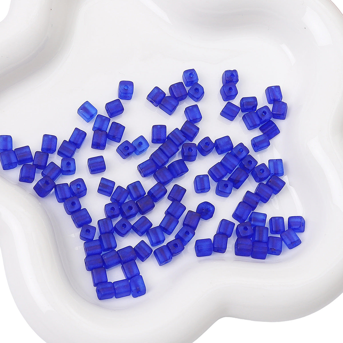 Frosted Sugar Seed Glass Beads 5mm Pastel Mixed Colors 100pcs 20